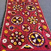 Для дома и интерьера handmade. Livemaster - original item Uzbek vintage suzani. blanket. Panels. SZT015. Handmade.
