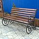 Садовая мебель уличная скамейка для сада и дачи "Вдохновение". Скамейки для сада. Интересное для дома и дачи (pkdim). Интернет-магазин Ярмарка Мастеров.  Фото №2
