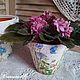 'Meadow herbs-2 ' - Flower pots, Pots, Ruza,  Фото №1