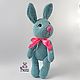 Toy plush Bunny Trot knitted plush toy rabbit. Stuffed Toys. vyazunchiki-lz (vyazunchiki-lz). My Livemaster. Фото №4