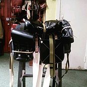 Зоотовары handmade. Livemaster - original item Set of Shepherd`s saddle with a full pack, budget Cossack saddle. Handmade.