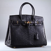 Сумки и аксессуары handmade. Livemaster - original item Women`s bag made of genuine python leather IMP0598B. Handmade.