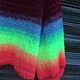 Knitted sweater 'Big City Lights'. Sweater mohair. Sweaters. DominikaSamara. My Livemaster. Фото №6