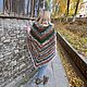  Шаль: Роскошь и тепло. Шали. Нужные вещи от Ольги (Olgaolga26). Интернет-магазин Ярмарка Мастеров.  Фото №2