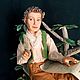  У Лукоморья. Портретная кукла. Куклы ручной работы Светланы Куликовой. Интернет-магазин Ярмарка Мастеров.  Фото №2