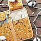 Органайзер для спиц и крючков / для вязания. Органайзеры. Мастерская Marimel. Ярмарка Мастеров.  Фото №4