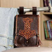 Сумки и аксессуары handmade. Livemaster - original item Thor`s Hammer Belt Bag. Handmade.