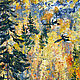 Order Painting for the study of Autumn Colors Autumn landscape in graphics. Pictures for the soul (RozaSavinova). Livemaster. . Pictures Фото №3