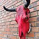 Череп быка "Hellboy". Маски интерьерные. Семен Белый       (Skulls Workshop). Ярмарка Мастеров.  Фото №5