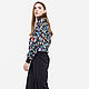 Bomber jacket with a designer print Ksenia Knyazeva. Bombers. Super Fabrics. Online shopping on My Livemaster.  Фото №2