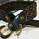 Steampunk belt 'Retrofuturism' made of leather. Straps. Neformal-World. Online shopping on My Livemaster.  Фото №2