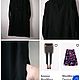 Заказать Винтаж: Max Mara, чёрное платье на молнии 46 российский. Brend & Vintage. Ярмарка Мастеров. . Платья винтажные Фото №3