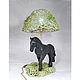 Table lamp: Horse in the meadow - table lamp. Table lamps. Elena Zaychenko - Lenzay Ceramics. My Livemaster. Фото №6
