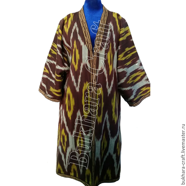 Халат накидка. Бухарский халат. Бухарский халат мужской. Накидка халат в Восточном стиле. Бухара женский халат.