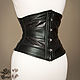 Корсет из натуральной кожи. Корсеты. Shi Corset (Анна). Интернет-магазин Ярмарка Мастеров.  Фото №2
