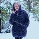 Куртка вязанная .Кудрявая пуховая кофта " Мисс эксклюзив ". Куртки. Наталья  Пуховая Мастерская (puhovyiy-master). Ярмарка Мастеров.  Фото №9