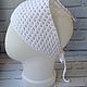 Косынка- бандана, вязаная. 100% хлопок. Косынки. Knitted basket. Интернет-магазин Ярмарка Мастеров.  Фото №2