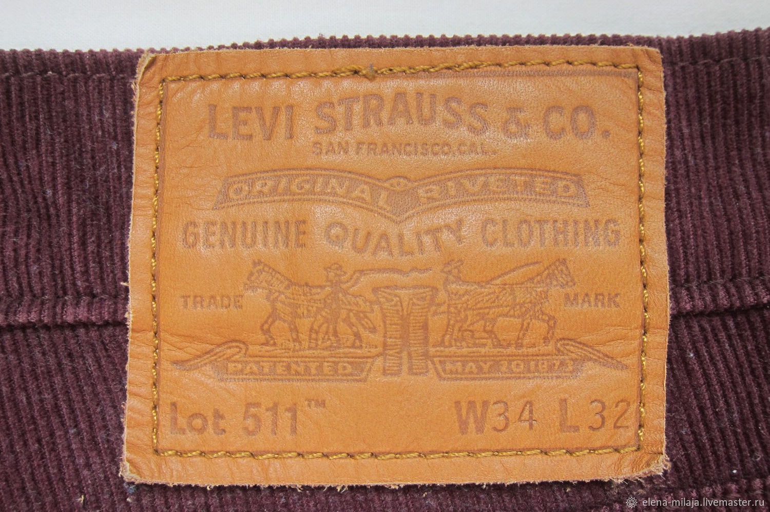 Levi s 511 1899 W3KGGRU