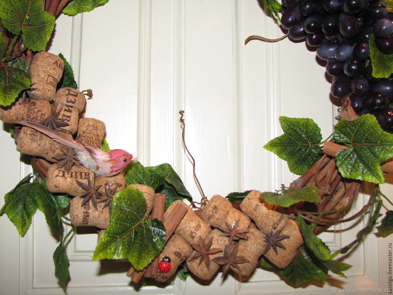 Декор из лозы винограда