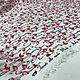 Итальянская ткань. Атласная вискоза на белом фламинго 01-6571. Ткани. TESSUTI-KAZAN-2 (Итальянские ткани). Интернет-магазин Ярмарка Мастеров.  Фото №2