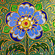 Two panels. A flower in a vase. Panels. Lidiamama. Ярмарка Мастеров.  Фото №6