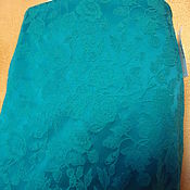 Одежда handmade. Livemaster - original item Skirt Precious Turquoise jacquard cotton. Handmade.