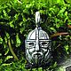 Бубенчик обережный "Воин-Шаман" двуликий. Подвеска. Ювелирная Мастерская 'РУЯН'. Интернет-магазин Ярмарка Мастеров.  Фото №2