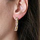 Spiral earrings, cubic Zirconia earrings, stick earrings, holiday. Earrings. Irina Moro. My Livemaster. Фото №5
