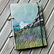 Notebook wood cover A5 "Nord summer". Sketchbooks. EVAG. My Livemaster. Фото №4