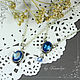 pendant / choker necklace with quartz 'azure sky', Pendants, Yaroslavl,  Фото №1