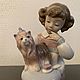 Винтаж: LLADRO 6635 фарфоровая статуэтка Мой милый щенок. Статуэтки винтажные. Коллекция Frau Burd. Ярмарка Мастеров.  Фото №8