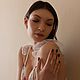 Flora Angel Embroidered Mesh Underwear Set. Underwear sets. La Mia Ragazza. My Livemaster. Фото №4