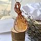 Заказать Кулон подвеска Мелодия белый сердолик ручная работа купить кулон. Много серёг Светлана (biju007). Ярмарка Мастеров. . Кулон Фото №3