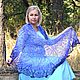  Openwork down cape is made with a hook, Shawls, Urjupinsk,  Фото №1