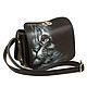 Women's satchel bag 'Cat'. Classic Bag. Pelle Volare. Online shopping on My Livemaster.  Фото №2