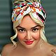Заказать NEW! Повязка чалма летняя из жатой вискозы Италия. SOFIE ACCESSORIES. Ярмарка Мастеров. . Чалмы Фото №3