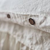 Для дома и интерьера handmade. Livemaster - original item Euro linen duvet cover-Luxury linen bed linen. Handmade.