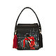 Leather bag square 'Lovers', Classic Bag, St. Petersburg,  Фото №1