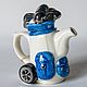 Винтаж: Чайники виде  сумки с гольфа клюшками. Чайники винтажные. Fancy teapots. Интернет-магазин Ярмарка Мастеров.  Фото №2