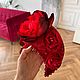 Заказать Кокошник «Red Flower». KUDESNITSA Designer Accessories. Ярмарка Мастеров. . Диадемы Фото №3