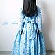 Платье "Caroline" из марлёвки. Платье. Little___dress. Ярмарка Мастеров.  Фото №5