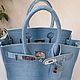 Сумка в стиле Birkin 25. Натуральная кожа.  My handmade, Классическая сумка, Новороссийск,  Фото №1