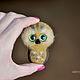 Felted Owl brooch. Brooches. Felt toy fromKristina Antropova. Online shopping on My Livemaster.  Фото №2