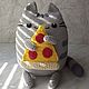 Заказать Кот Пушин (Pusheen) амигуруми. Elena-igrush. Ярмарка Мастеров. . Амигуруми куклы и игрушки Фото №3