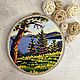 Cross-stitch Lake in a pine forest, Pictures, Chelyabinsk,  Фото №1