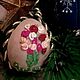 Christmas toys: Christmas Ball "Beautiful flowers". Christmas decorations. Mashkin stuff. Online shopping on My Livemaster.  Фото №2