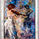 Picture of wool Violinist. Pictures. tatjana-terebilova. Online shopping on My Livemaster.  Фото №2