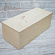 Order Blank wine box wedding box for wine box under wine wedding. MilagranA. Livemaster. . Wedding bottles Фото №3