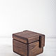 Large storage box 'Cube' of oak. Sugar Bowls. Foxwoodrus. My Livemaster. Фото №5