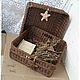 Storage basket in brown color ' Chocolate'. Basket. lmillame. My Livemaster. Фото №6
